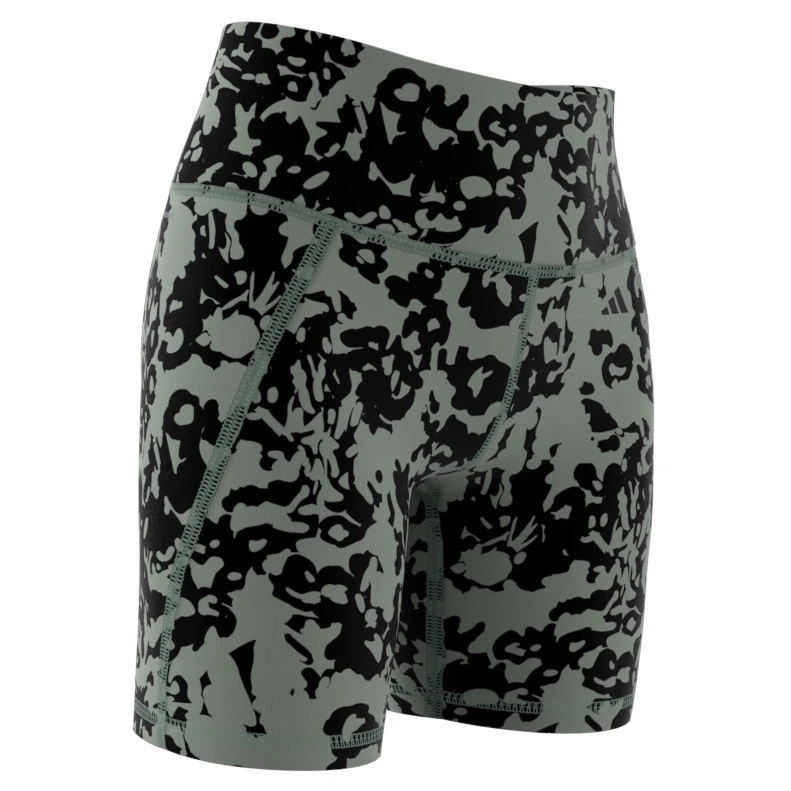 ADIDAS Women's Opt ST Print Shorts - Leggings 3 ADIDAS Women's Opt ST Print Shorts - Leggings - Image 3