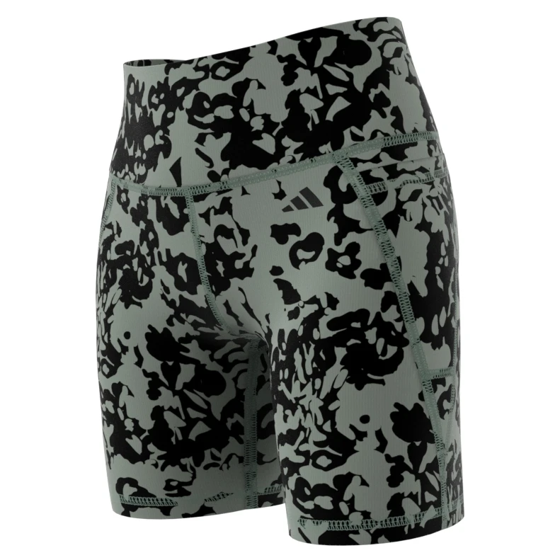 ADIDAS Women's Opt ST Print Shorts - Leggings 1 ADIDAS Women's Opt ST Print Shorts - Leggings