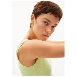 Armedangels Women's Aanong - Top 9 Armedangels Women's Aanong - Top -Outdoor Clothing Store armedangels womens aanong top detail 5