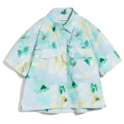 Armedangels Women's Elianaa Aqua Floral - Blouse