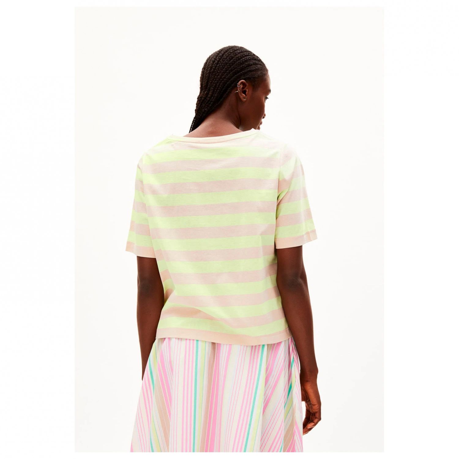 Armedangels Women's Finiaa Block Stripes - T-shirt 3 Armedangels Women's Finiaa Block Stripes - T-shirt - Image 3