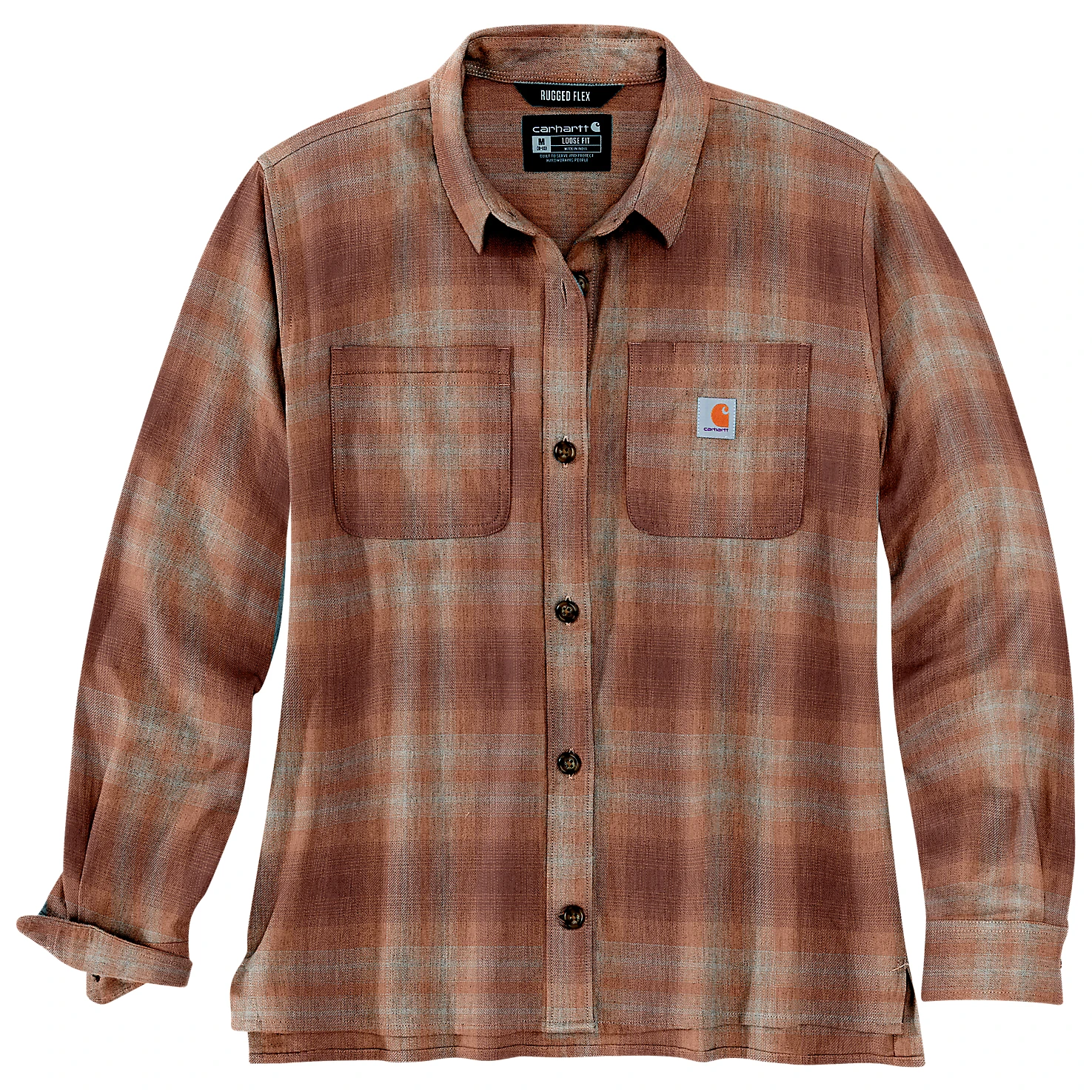 Carhartt Women's Midweight Flannel L/S Plaid Shirt - Shirt 1 Carhartt Women's Midweight Flannel L/S Plaid Shirt - Shirt