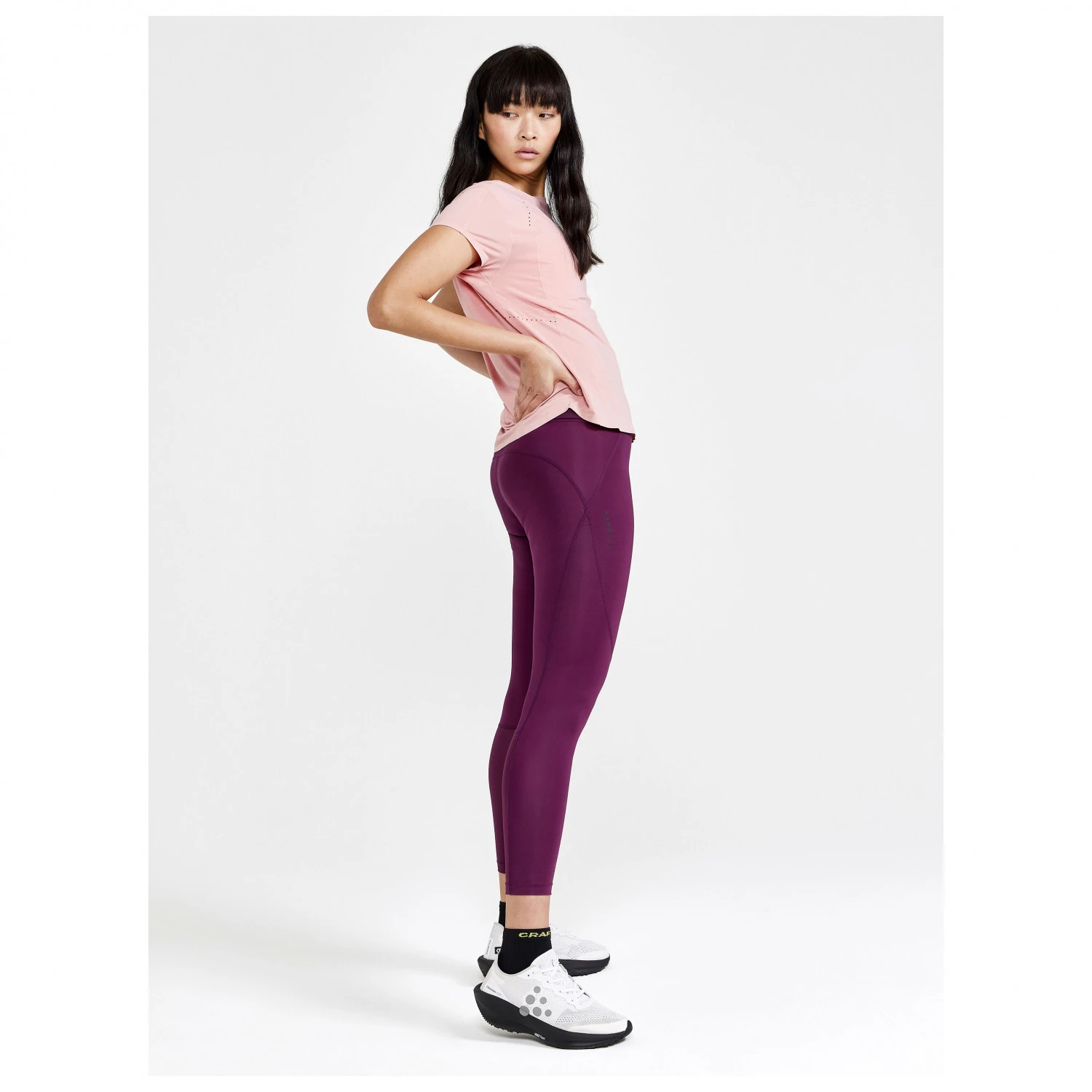 Craft Women's Advanced Essence High Waist Tights - Running Tights 11 Craft Women's Advanced Essence High Waist Tights - Running Tights - Image 11