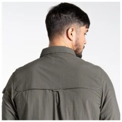 Craghoppers Nosilife Adventure L/S Shirt - Shirt -Outdoor Clothing Store craghoppers nosilife adventure l s shirt shirt detail 5