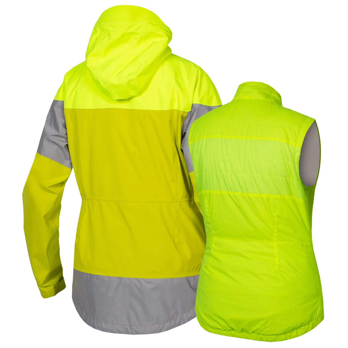 Endura Women's Urban Luminite 3 In 1 Jacke II - Cycling Jacket 2 Endura Women's Urban Luminite 3 In 1 Jacke II - Cycling Jacket - Image 2