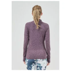 Endurance Women's Canna V2 Melange Performance Midlayer - Longsleeve 8 Endurance Women's Canna V2 Melange Performance Midlayer - Longsleeve -Outdoor Clothing Store endurance womens canna v2 melange performance midlayer longsleeve detail 3