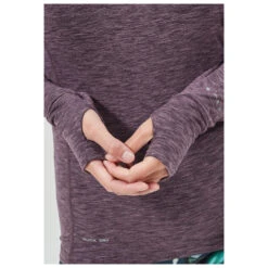 Endurance Women's Canna V2 Melange Performance Midlayer - Longsleeve 9 Endurance Women's Canna V2 Melange Performance Midlayer - Longsleeve -Outdoor Clothing Store endurance womens canna v2 melange performance midlayer longsleeve detail 4