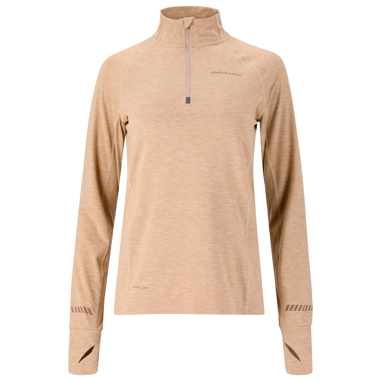Endurance Women's Canna V2 Melange Performance Midlayer - Longsleeve 1 Endurance Women's Canna V2 Melange Performance Midlayer - Longsleeve