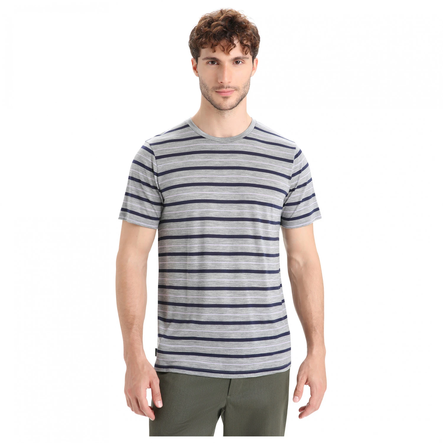 Icebreaker Wave S/S Tee Stripe - Merino Shirt 3 Icebreaker Wave S/S Tee Stripe - Merino Shirt - Image 3
