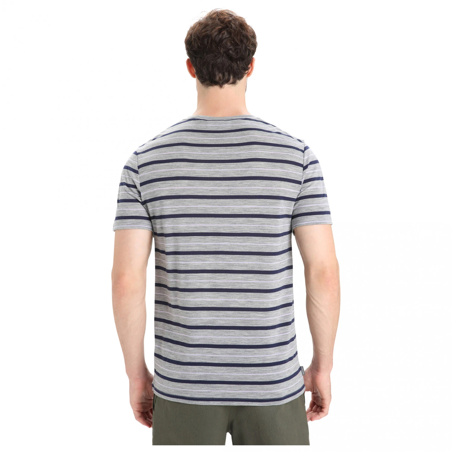 Icebreaker Wave S/S Tee Stripe - Merino Shirt 4 Icebreaker Wave S/S Tee Stripe - Merino Shirt - Image 4