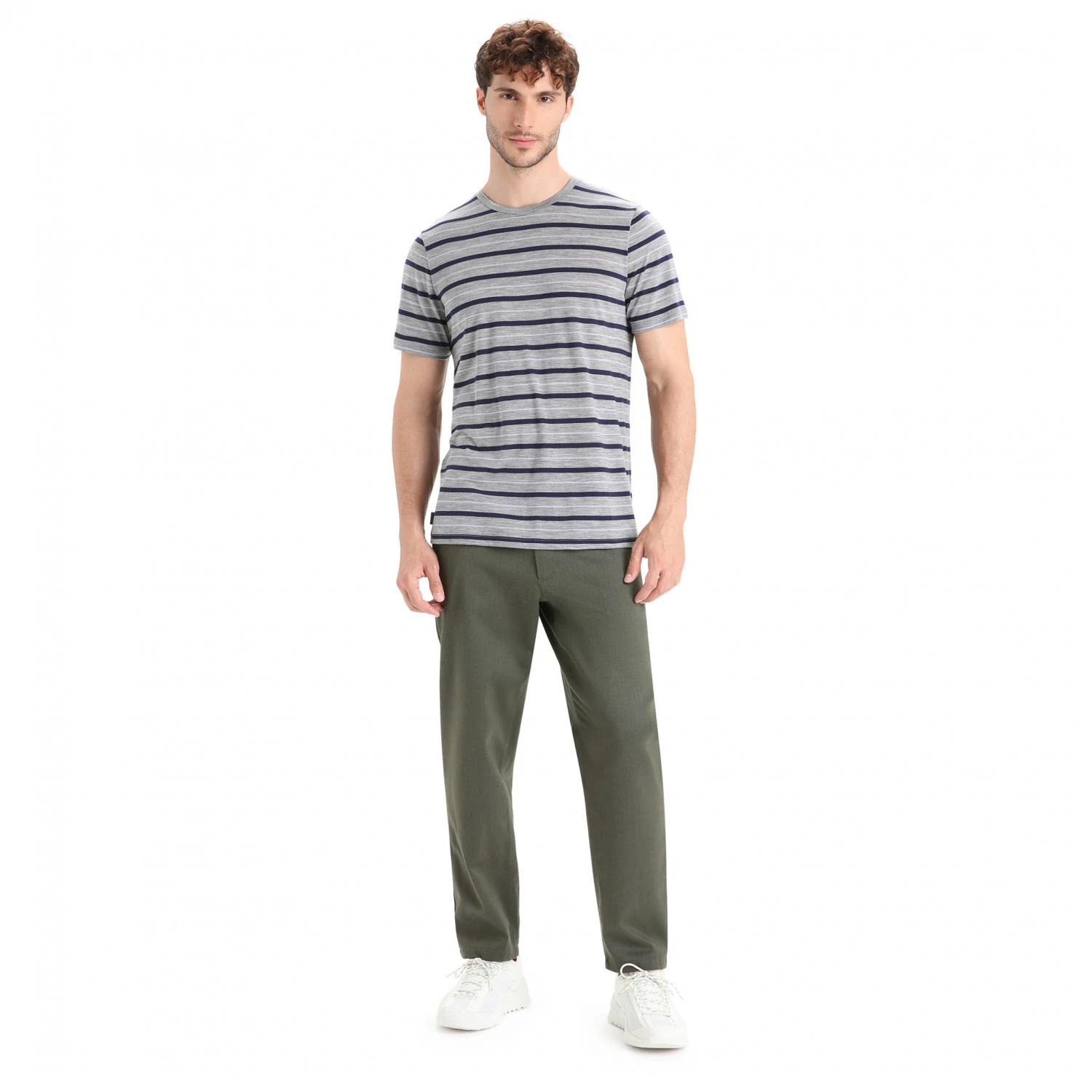 Icebreaker Wave S/S Tee Stripe - Merino Shirt 5 Icebreaker Wave S/S Tee Stripe - Merino Shirt - Image 5