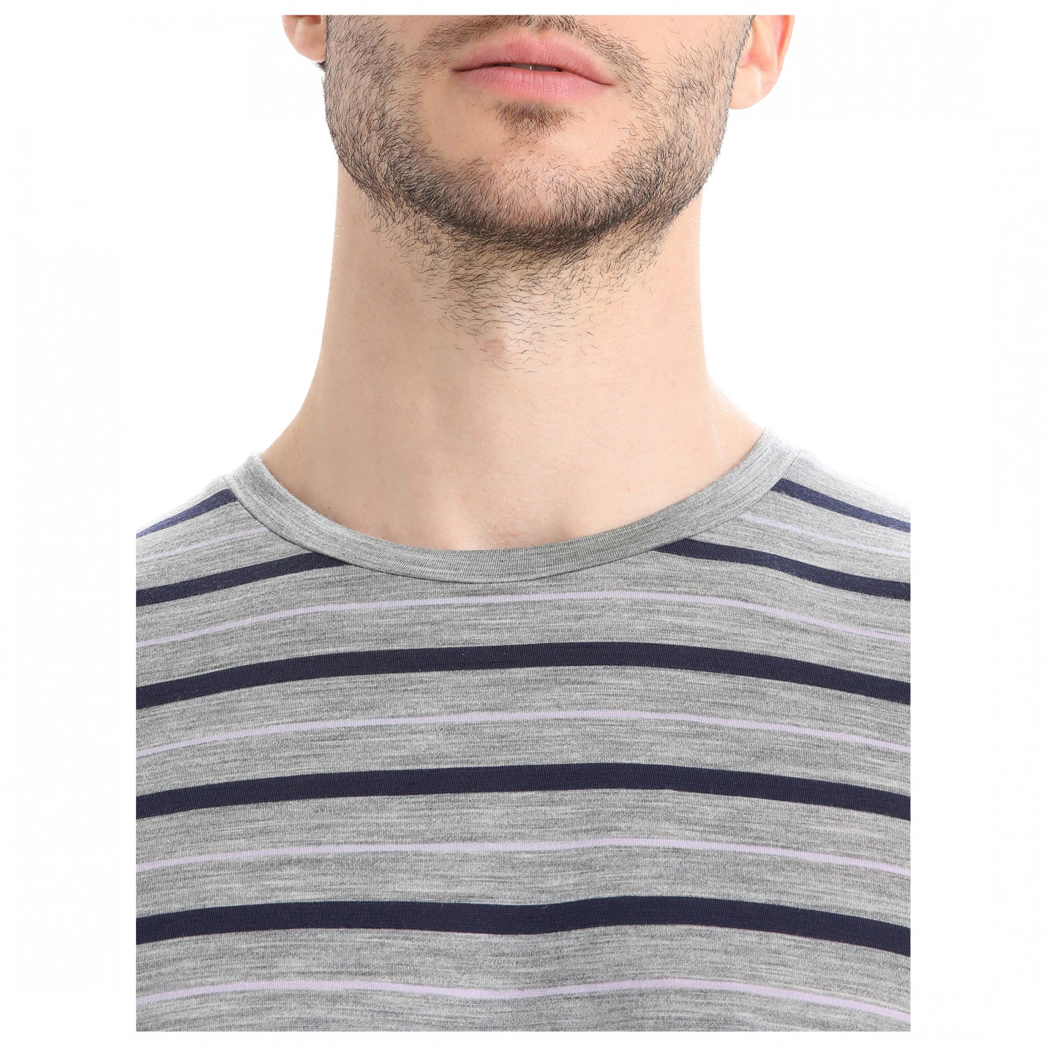 Icebreaker Wave S/S Tee Stripe - Merino Shirt 6 Icebreaker Wave S/S Tee Stripe - Merino Shirt - Image 6