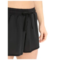 Icebreaker Women's Zoneknit Shorts - Running Shorts -Outdoor Clothing Store icebreaker womens zoneknit shorts running shorts detail 3