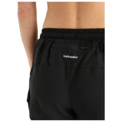 Icebreaker Women's Zoneknit Shorts - Running Shorts -Outdoor Clothing Store icebreaker womens zoneknit shorts running shorts detail 5