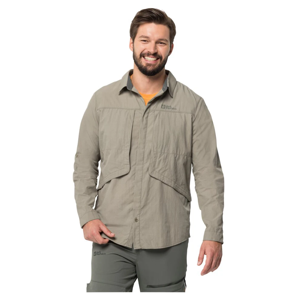 Jack Wolfskin Diskovera L/S Shirt - Shirt 2 Jack Wolfskin Diskovera L/S Shirt - Shirt - Image 2