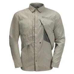 Jack Wolfskin Diskovera L/S Shirt - Shirt 11 Jack Wolfskin Diskovera L/S Shirt - Shirt -Outdoor Clothing Store jack wolfskin diskovera l s shirt shirt detail 5