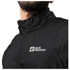 Jack Wolfskin Morobbia Wind Jacket - Cycling Jacket -Outdoor Clothing Store jack wolfskin morobbia wind jacket cycling jacket detail 6