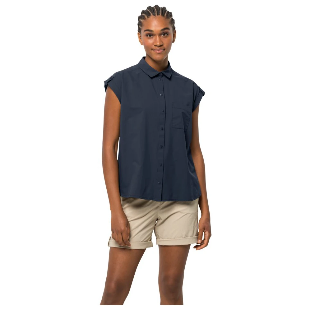 Jack Wolfskin Women's Light Wander Shirt - Blouse 2 Jack Wolfskin Women's Light Wander Shirt - Blouse - Image 2