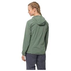 Jack Wolfskin Women's Prelight Overhead - Longsleeve -Outdoor Clothing Store jack wolfskin womens prelight overhead longsleeve detail 4