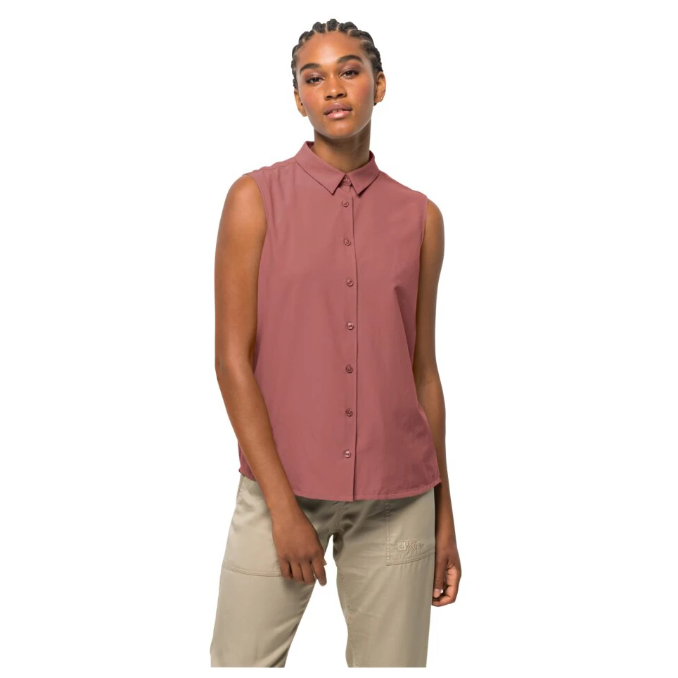 Jack Wolfskin Women's Sonora Sleeveless Shirt - Blouse 2 Jack Wolfskin Women's Sonora Sleeveless Shirt - Blouse - Image 2
