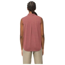 Jack Wolfskin Women's Sonora Sleeveless Shirt - Blouse 5 Jack Wolfskin Women's Sonora Sleeveless Shirt - Blouse -Outdoor Clothing Store jack wolfskin womens sonora sleeveless shirt blouse detail 3