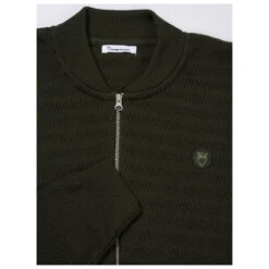 KnowledgeCotton Apparel Zig-Zag Pattern Badge - Casual Jacket 5 KnowledgeCotton Apparel Zig-Zag Pattern Badge - Casual Jacket -Outdoor Clothing Store knowledgecotton apparel zig zag pattern badge casual jacket detail 3