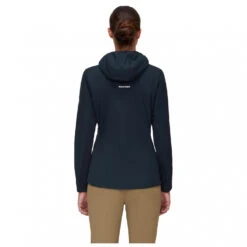 Mammut Women's Rime Light Insulation Flex Hooded Jacket - Synthetic Jacket -Outdoor Clothing Store mammut womens rime light insulation flex hooded jacket synthetic jacket detail 3