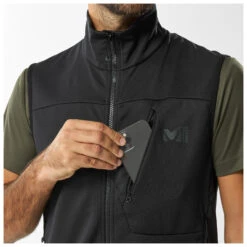 Millet Lokka Vest III - Fleece Vest -Outdoor Clothing Store millet lokka vest iii fleece vest detail 5