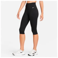 Nike Women's One - 3/4 Running Tights -Outdoor Clothing Store nike womens one 3 4 running tights detail 3