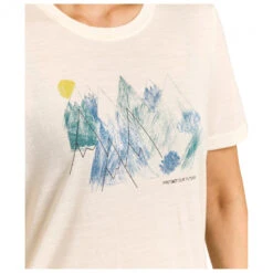 Ortovox Women's 140 Cool Mountain Playground T-Shirt - Merino Shirt -Outdoor Clothing Store ortovox womens 140 cool mountain playground t shirt merino shirt detail 4