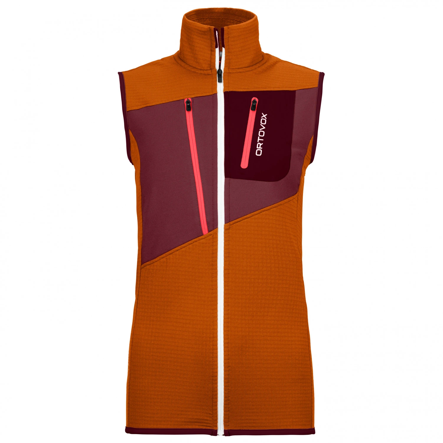 Ortovox Women's Fleece Grid Vest - Merino Vest 1 Ortovox Women's Fleece Grid Vest - Merino Vest
