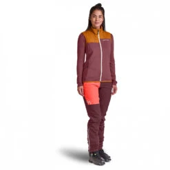 Ortovox Women's Fleece Plus Vest - Fleece Vest -Outdoor Clothing Store ortovox womens fleece plus vest fleece vest detail 4