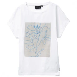 Women's T-Shirt Cayenne Flower Lines - T-shirt