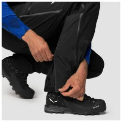 SALEWA Ortles GTX Pro Stretch Pants - Waterproof Trousers -Outdoor Clothing Store salewa ortles gtx pro stretch pants waterproof trousers detail 7