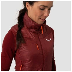 SALEWA Women's Ortles Hybrid TWR Vest - Wool Vest -Outdoor Clothing Store salewa womens ortles hybrid twr vest wool vest detail 5