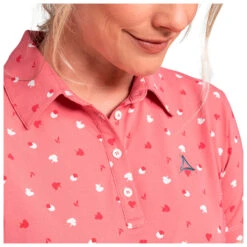 Schöffel Women's Polo Shirt Achhorn - Polo Shirt 8 Schöffel Women's Polo Shirt Achhorn - Polo Shirt -Outdoor Clothing Store schoeffel womens polo shirt achhorn polo shirt detail 3