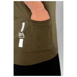 Super.natural Gravier Tee - Cycling Jersey -Outdoor Clothing Store supernatural gravier tee cycling jersey detail 8