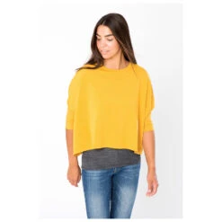 Super.natural Women's Half Top - Longsleeve -Outdoor Clothing Store supernatural womens half top longsleeve detail 3