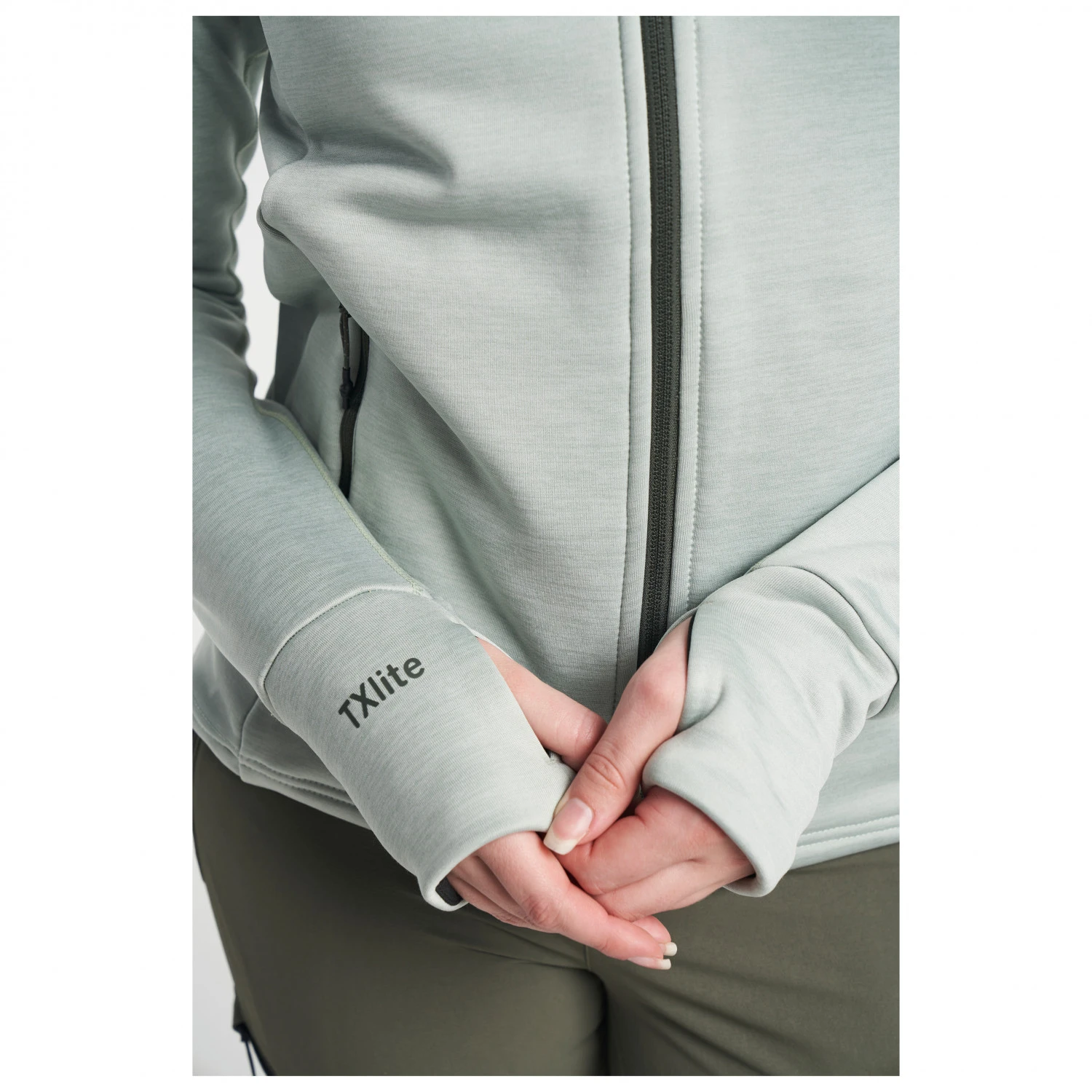 Tenson Women's TXlite Hoodie Zip - Fleece Jacket 4 Tenson Women's TXlite Hoodie Zip - Fleece Jacket - Image 4