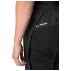 VAUDE Kuro Rain Pants - Cycling Bottoms -Outdoor Clothing Store vaude kuro rain pants cycling bottoms detail 3