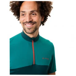 VAUDE Matera Half Zip Tricot - Cycling Jersey 10 VAUDE Matera Half Zip Tricot - Cycling Jersey -Outdoor Clothing Store vaude matera half zip tricot cycling jersey detail 5