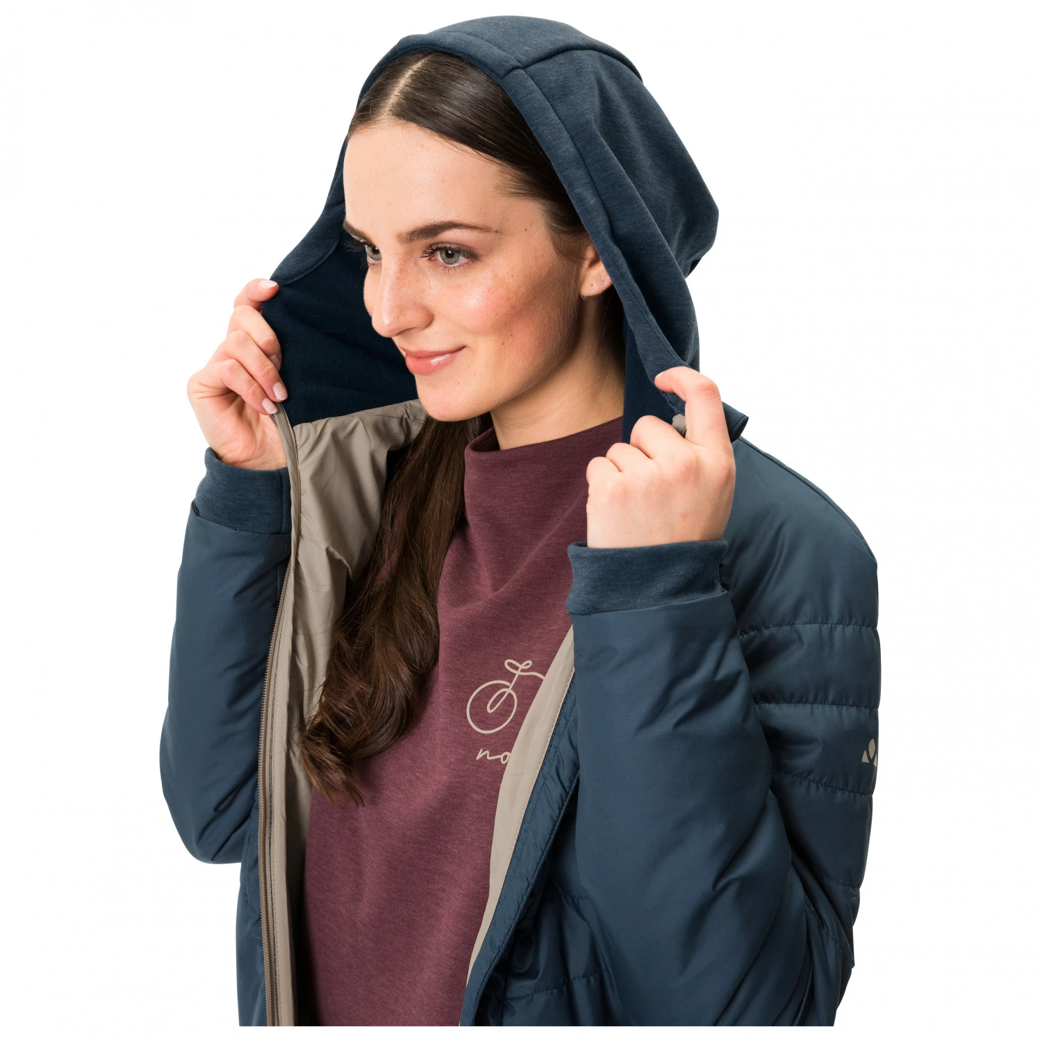 VAUDE Women's Cyclist Hybrid Jacket - Cycling Jacket 5 VAUDE Women's Cyclist Hybrid Jacket - Cycling Jacket - Image 5