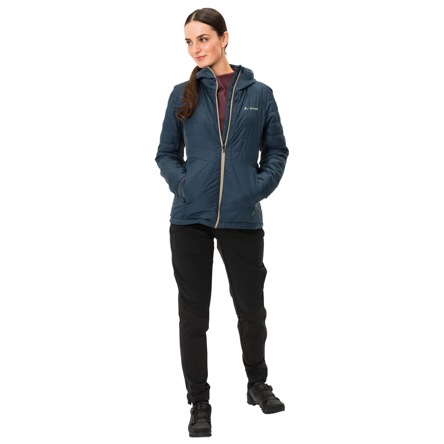 VAUDE Women's Cyclist Hybrid Jacket - Cycling Jacket 7 VAUDE Women's Cyclist Hybrid Jacket - Cycling Jacket - Image 7