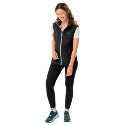 VAUDE Women's Hurricane Vest III - Softshell Vest -Outdoor Clothing Store vaude womens hurricane vest iii softshell vest detail 5