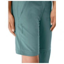VAUDE Women's Skomer ZO Pants II - Walking Trousers 10 VAUDE Women's Skomer ZO Pants II - Walking Trousers -Outdoor Clothing Store vaude womens skomer zo pants ii walking trousers detail 5